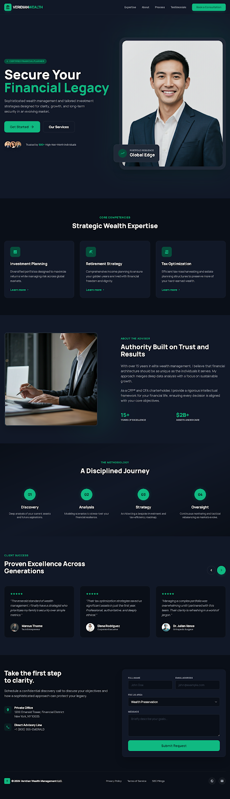 Financial Advisor Variant 3